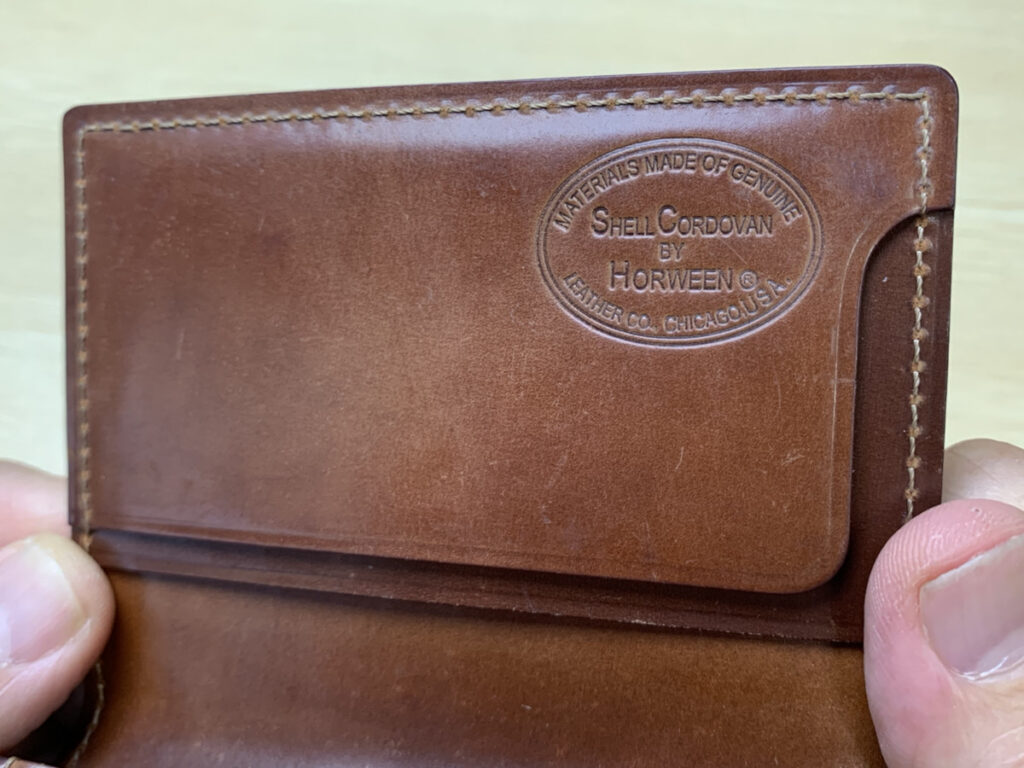Horween Leather Companyの証である刻印